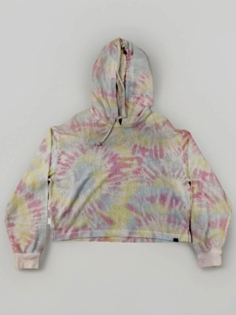 Y2K Victoria's Secret Women’s Tie Dye Mesh Knit Pullover Sz M